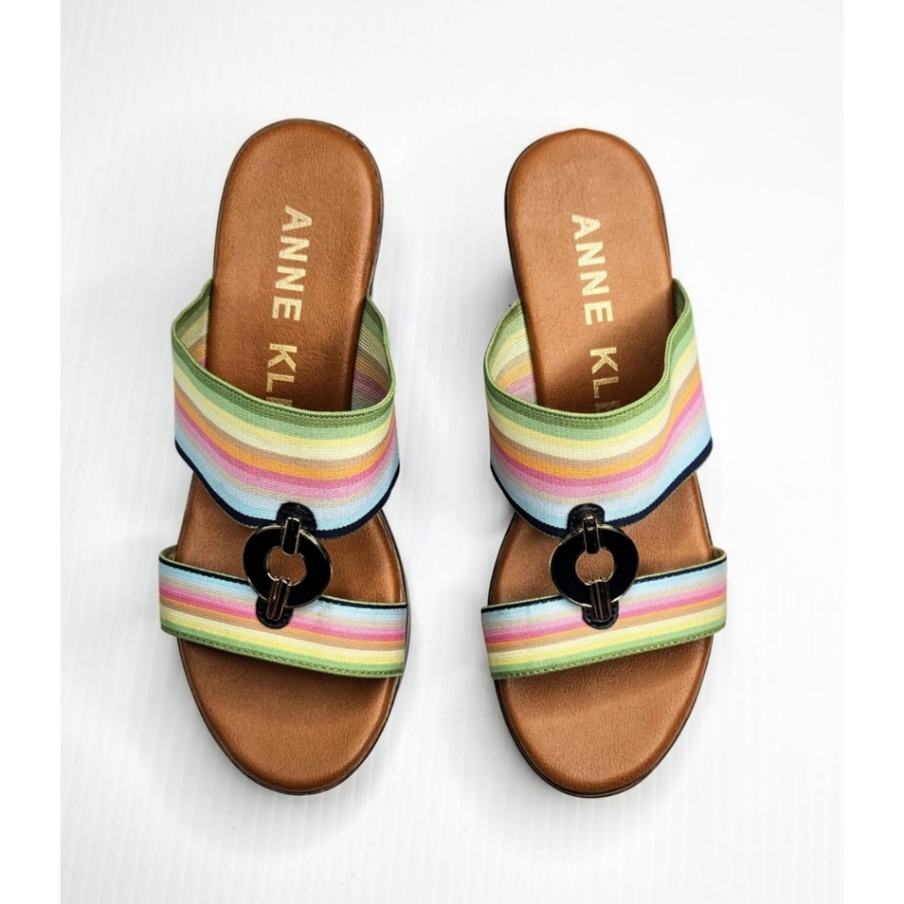 Anne Klein Akhadya Platform Wedge sandals size 6 - Picture 8 of 10